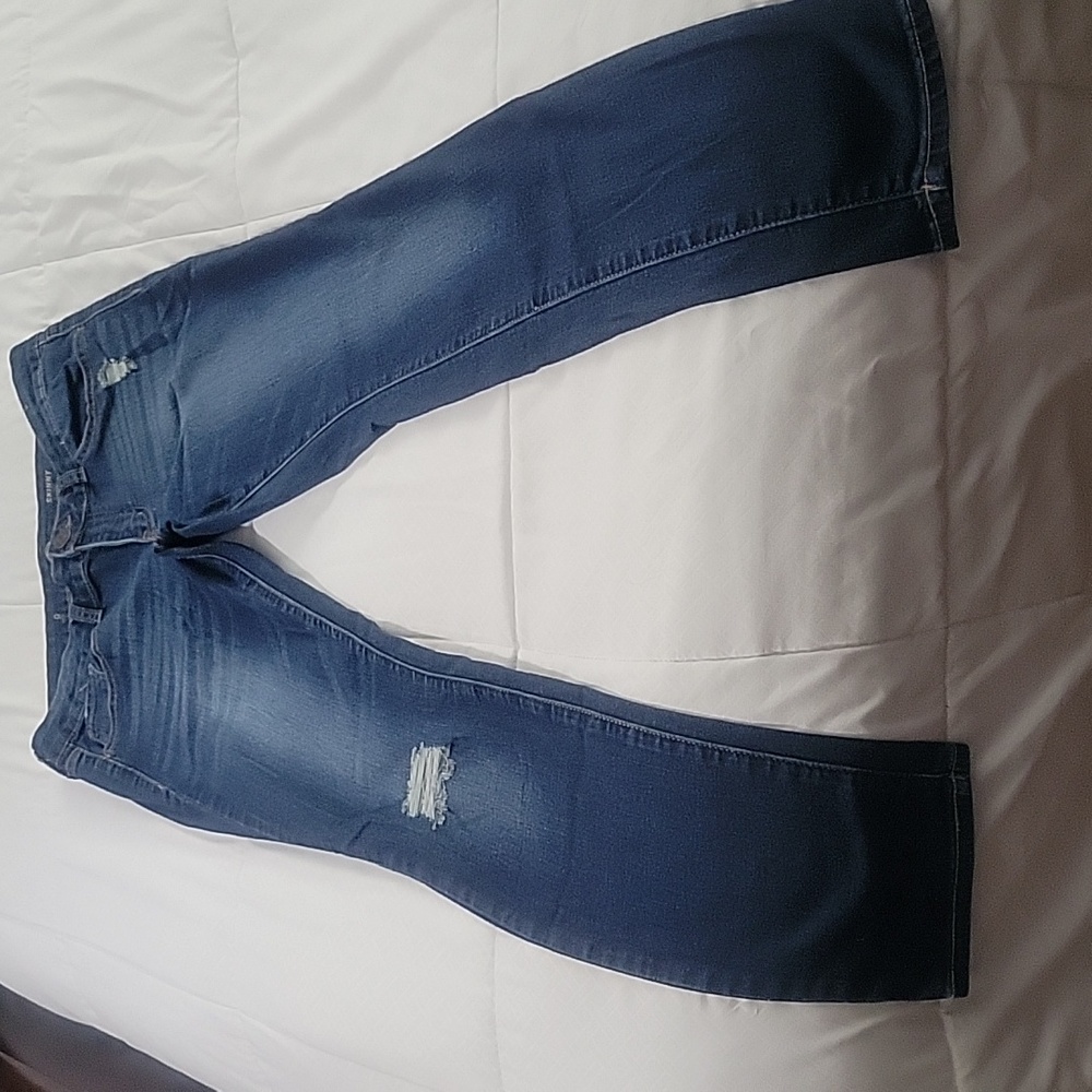 Womens Dark Denim stretch Jeans sz 9